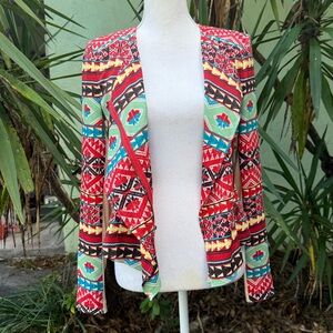 Red Moto Jacket BCBG MAXAZRIA